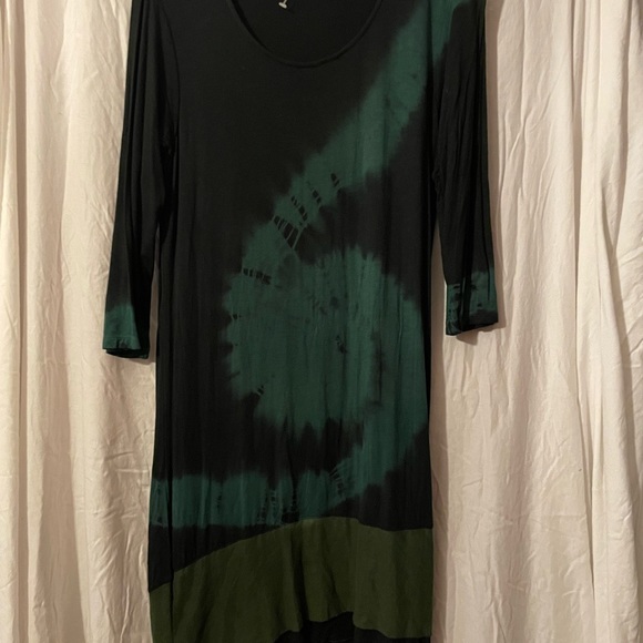 Yak n Yeti stretch knit tye dye dress - M - Picture 2 of 4
